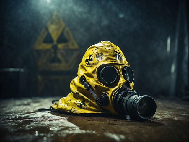 Download free HD stock image of Ai Generated Biohazard Free ai generated biohazard warning illustration