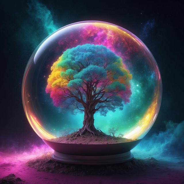 Free tree nature magic illustration
