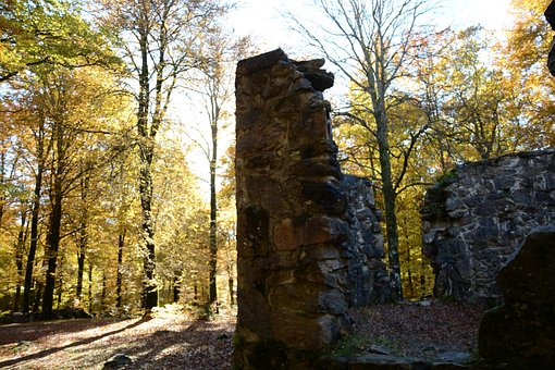 Ruin, Historie, Natur, Gamle, Bygning
