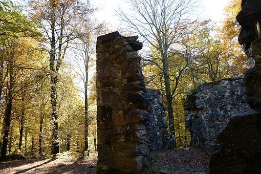 Ruin, Historie, Natur, Gamle, Bygning