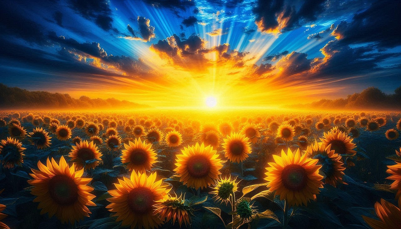 Ai产生的 向日葵 日落 - Pixabay上的免费图片 - Pixabay