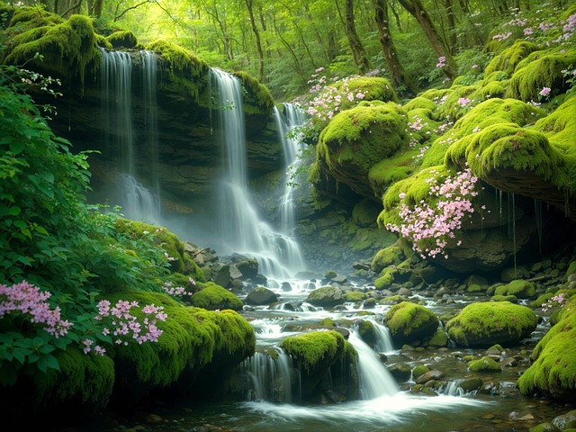 Cascada, Selva, Desierto, Río, Cascadas