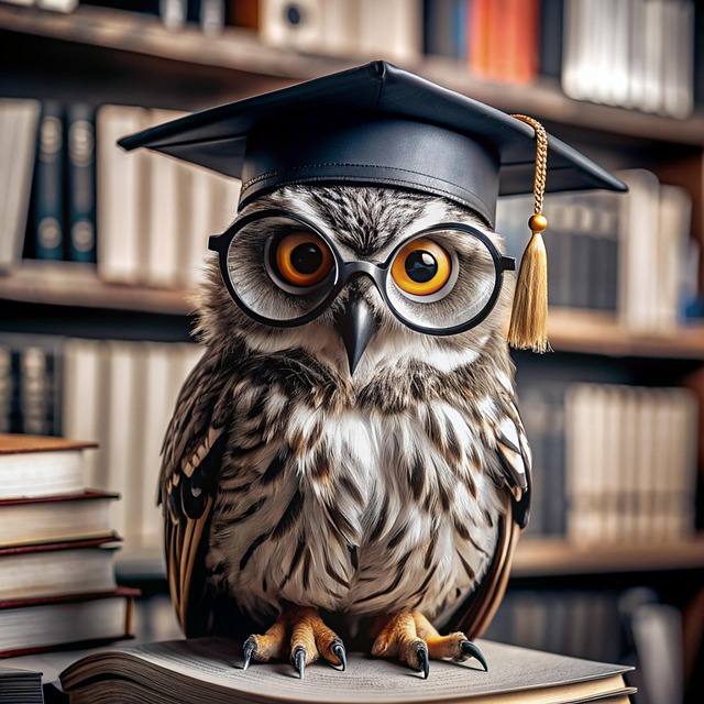 Free ai generated owl wise illustration