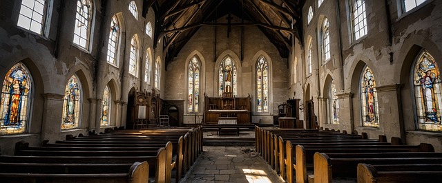 Free Ai Generated Church illustration and picture