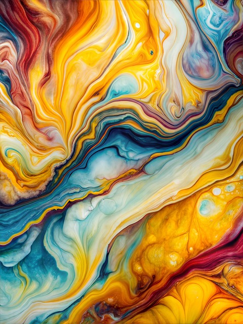 Free ai generated abstract painting illustration