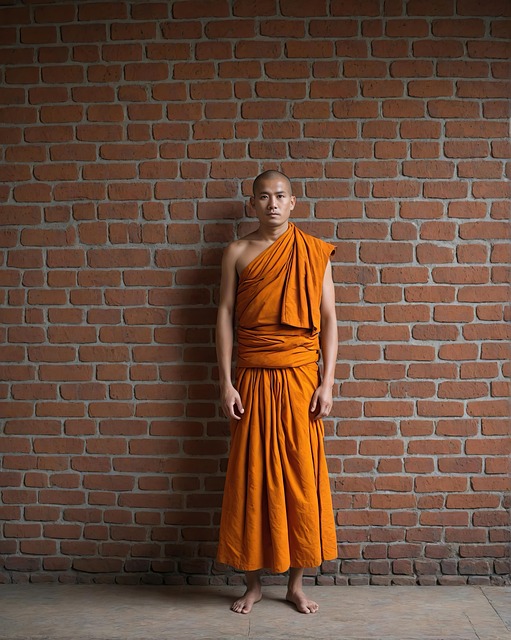 Free monastic hallway surface illustration