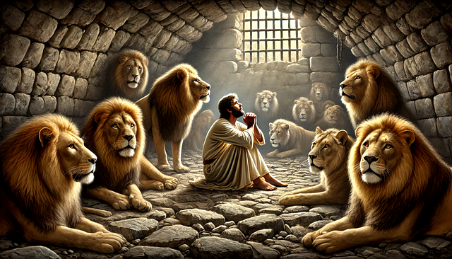 Free ai generated apocalyptic visions daniel's piety illustration