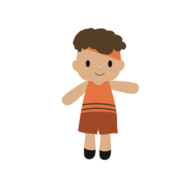 Free doll boy child illustration