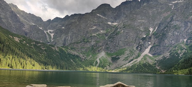 Berg, Water, Natuur, Magisch, Zomer