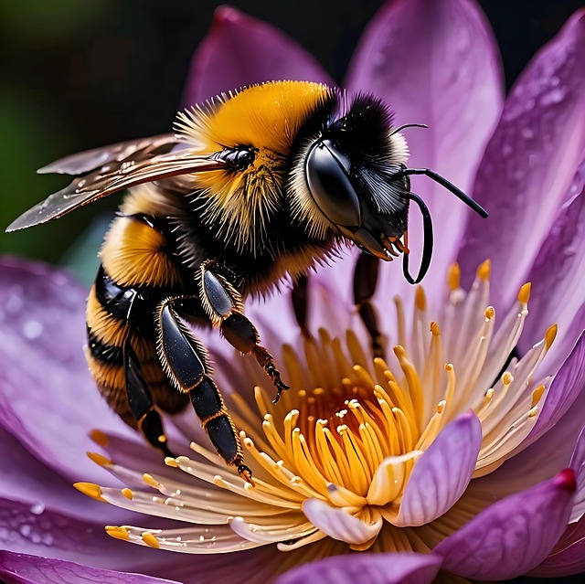 Free insect entomology bee illustration