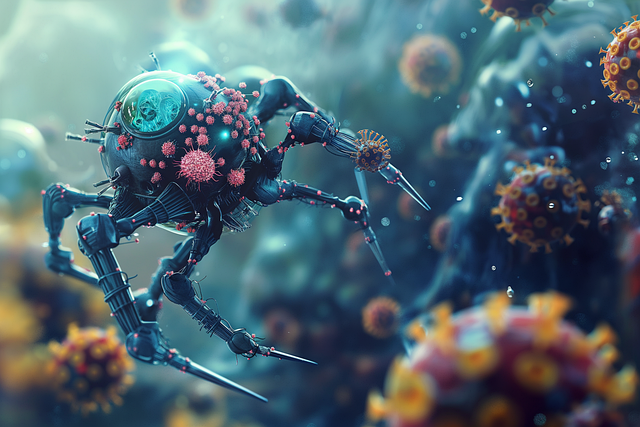 Virus, Bakterien, Infektion, Medizin