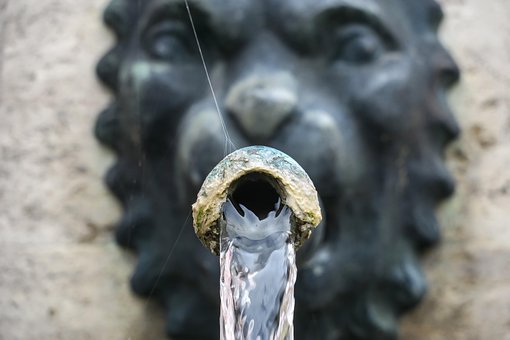 Gargoyles, Springvand, Vand, Flyde, Løve