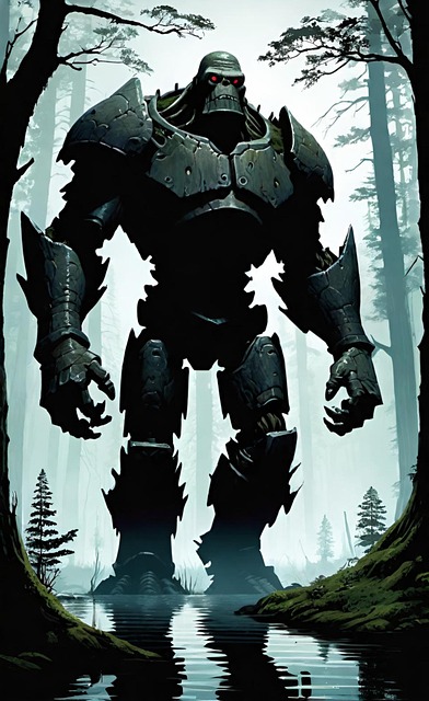 Free warrior gorilla ape illustration