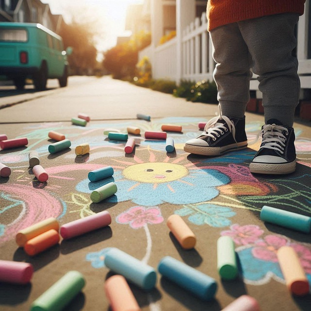 Free Ai Generated Street illustration and picture