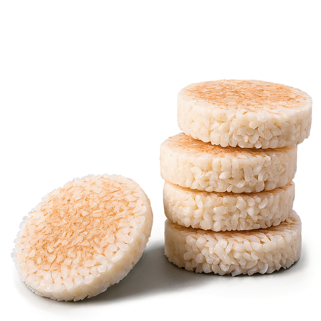 Free ai generated rice cakes foods illustration