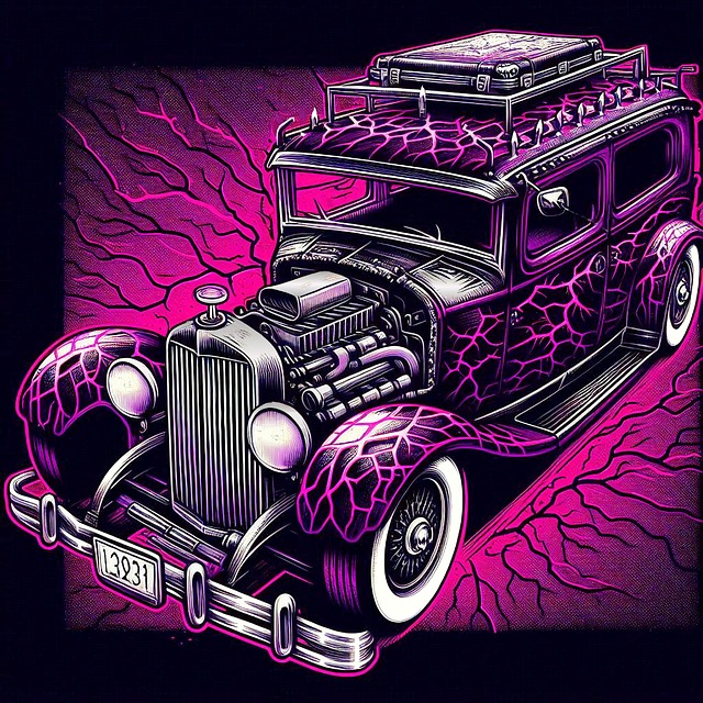 Download Ai Generated, Car, Punk. Royalty-Free Stock Illustration Image ...