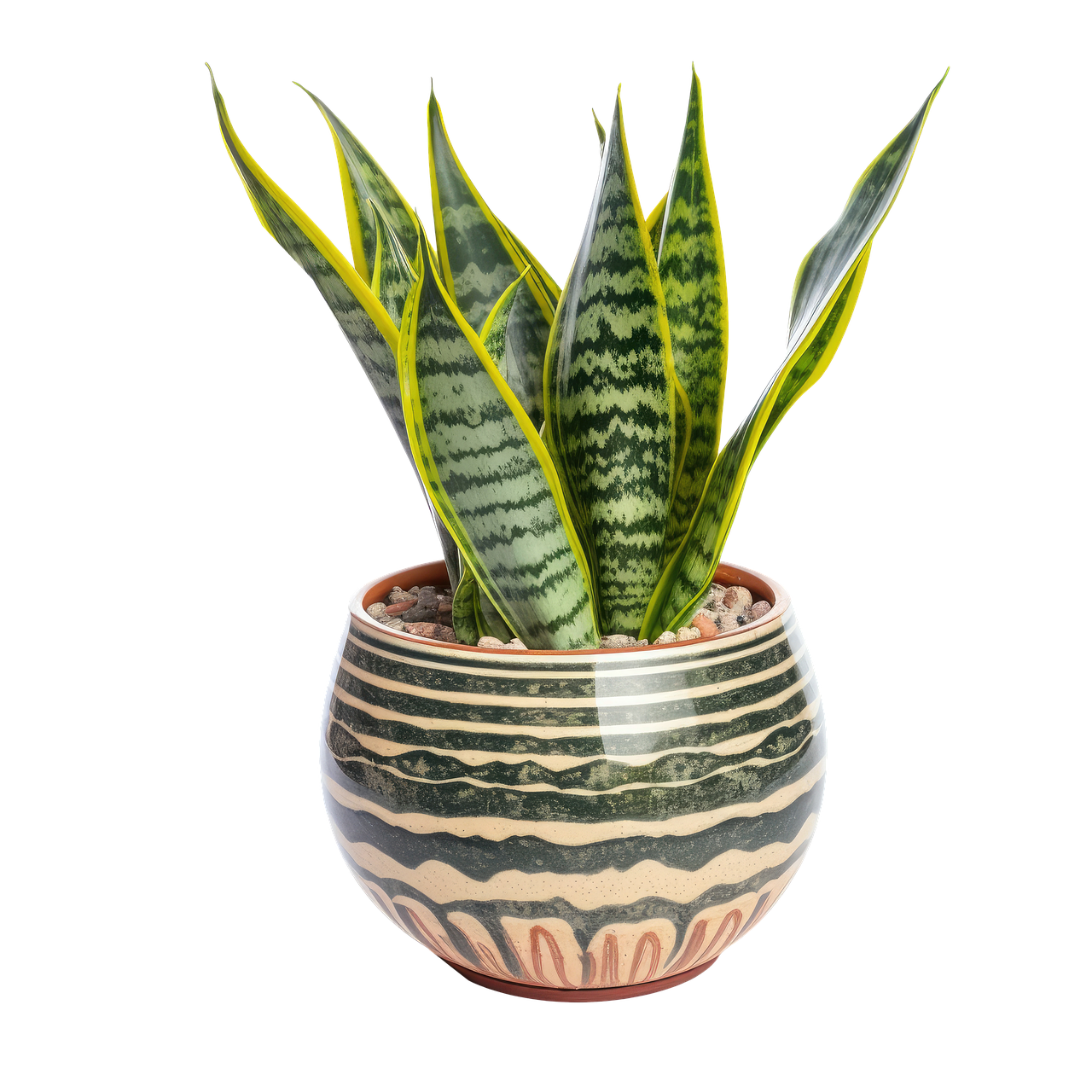 Download Ai Generated Snake Plant Plant Royalty Free Stock 