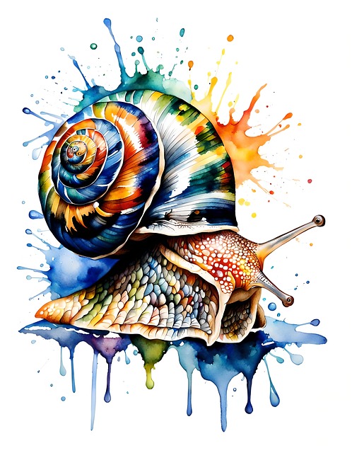 Download free HD stock image of Snail Shell Free snail shell mollusk illustration