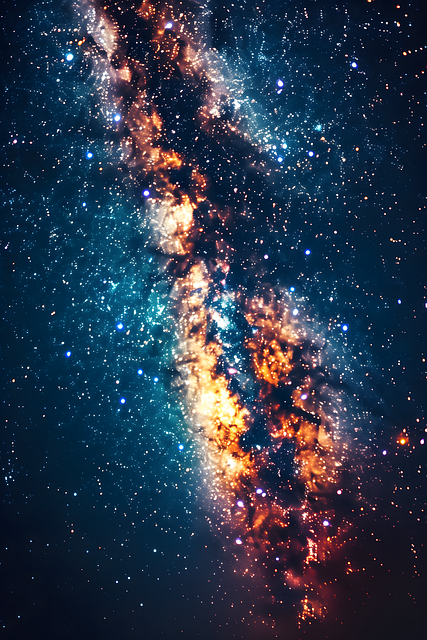 Free ai generated universe galaxy illustration