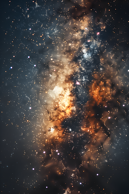 Free ai generated universe galaxy illustration
