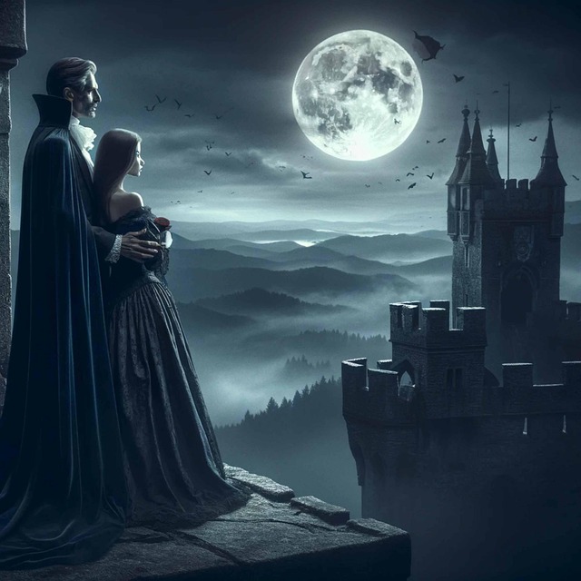 Free ai generated dracula count illustration