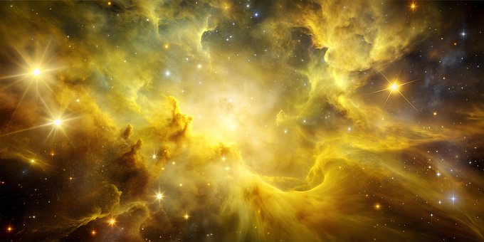 Ai Genereret, Nebula, Plads, Gylden