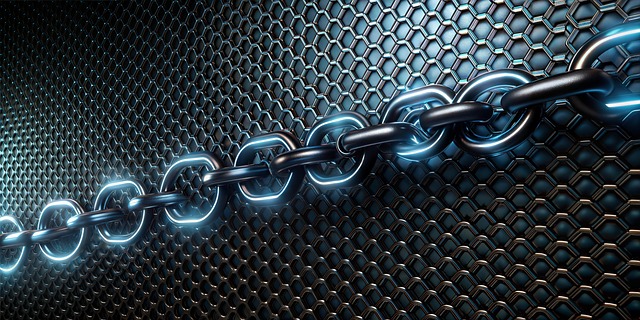 Free ai generated chain metal illustration