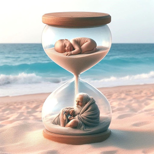 Free ai generated time lifetime illustration