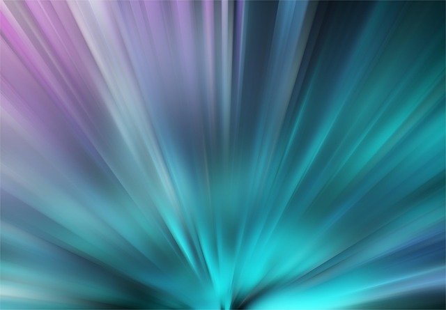 Free radial burst boom illustration