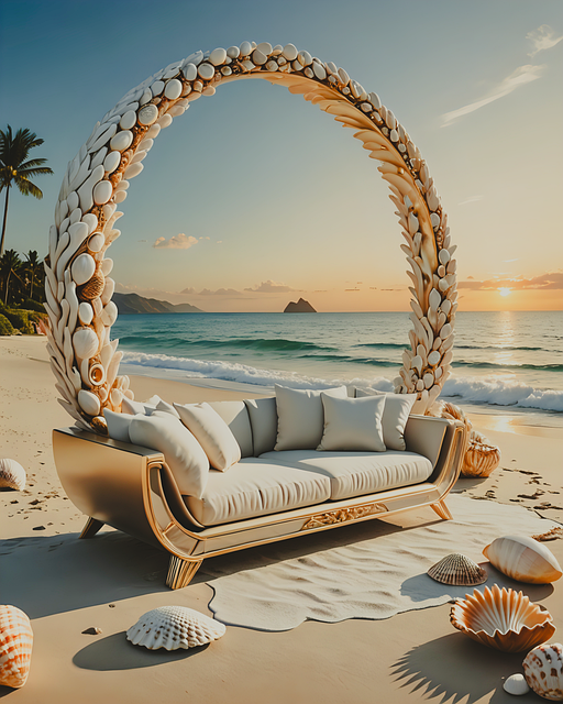Download free HD stock image of Ai Generated Sea Free ai generated sea beach illustration