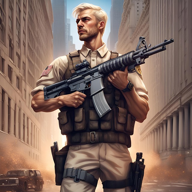 Free major victory fascist killer illustration
