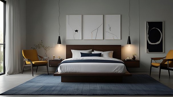 Moderne Minimalistische Slaapkamer