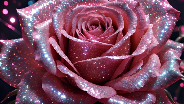 Free ai generated rose nature illustration