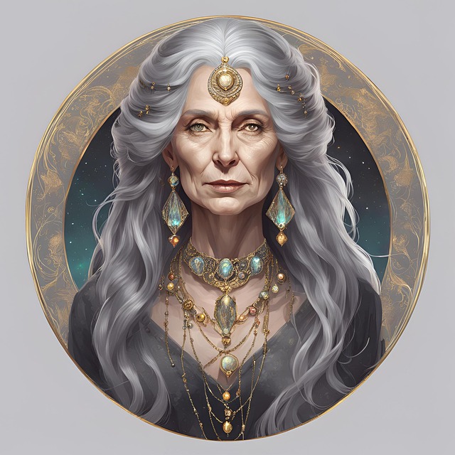 Free ai generated woman mysticism illustration
