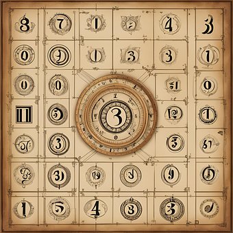 Free Numerology Number Divination illustration and picture