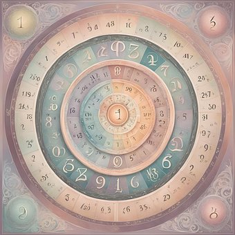 Free Numerology Number Divination illustration and picture