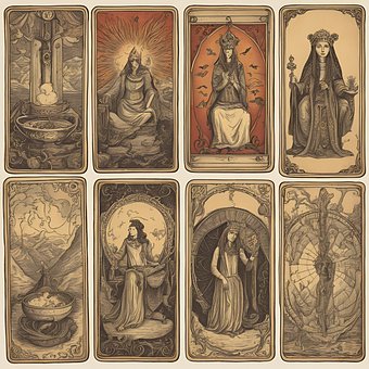 Free Ai Generated Tarot Cards illustration and picture