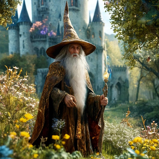 Download free HD stock image of Wizard Sorcerer Free wizard sorcerer magician illustration