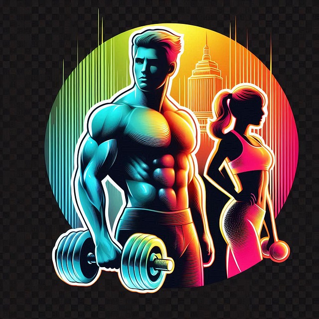Free ai generated gym fitness illustration
