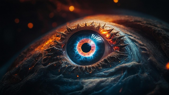 Free ai generated eye vision illustration