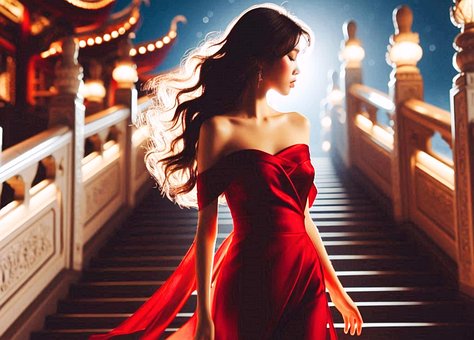 Free Young Woman Model illustration and picture