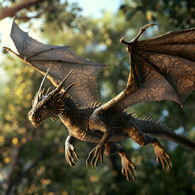 Download free HD stock image of Dragon Imagination Free dragon imagination nature illustration