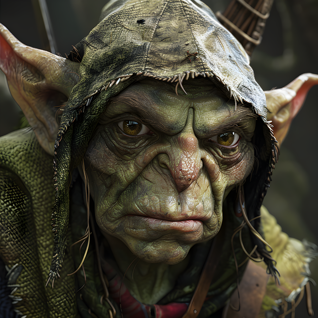 Free goblin imagination elf illustration