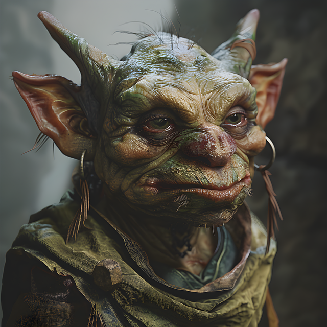 Free goblin elf imagination illustration