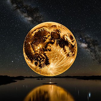 Lua, Maan, Nacht, Natuur, Maanlicht