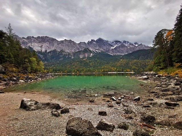 Lago, Naturaleza, Agua, País, Montañas