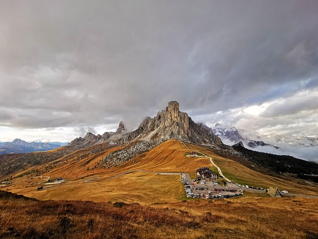 Montañas, Alpes, País, Prado, Alpino