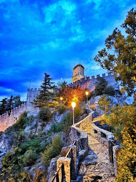 San Marino, Italia, Ciudad, Gallinero