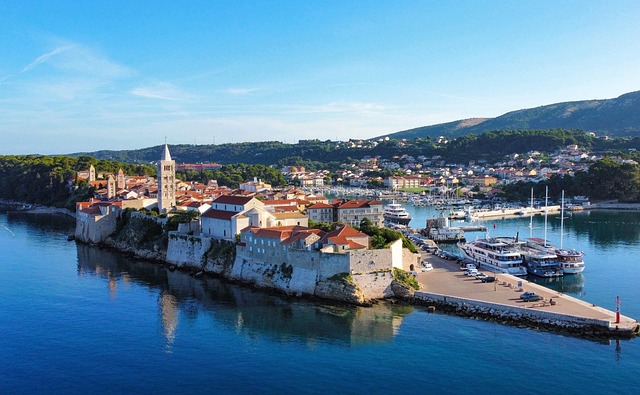 croatia, vacation, nature, historic center, sightseeing, ship, sea, mediterranean, town, coastal