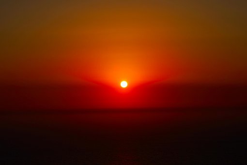Free Sunset Greece photo and picture